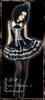 Gothic Spitzen Kleid "Porcelain Doll"