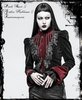 Gothic Velvet Jacket "Fleur de Lys"